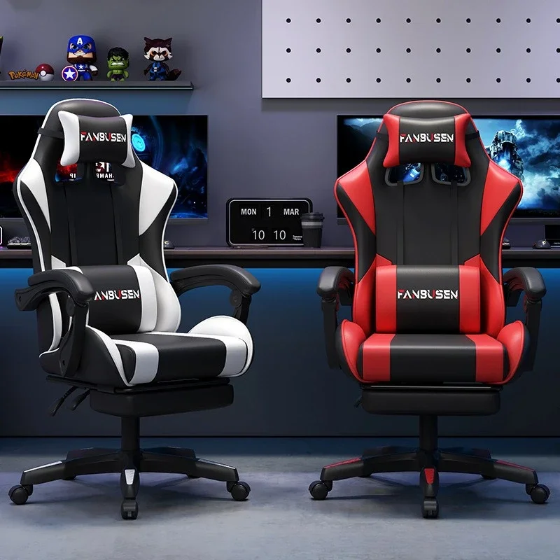 Office Furniture - كرسي ألعاب مريح للاستخدام مع الكمبيوتر،