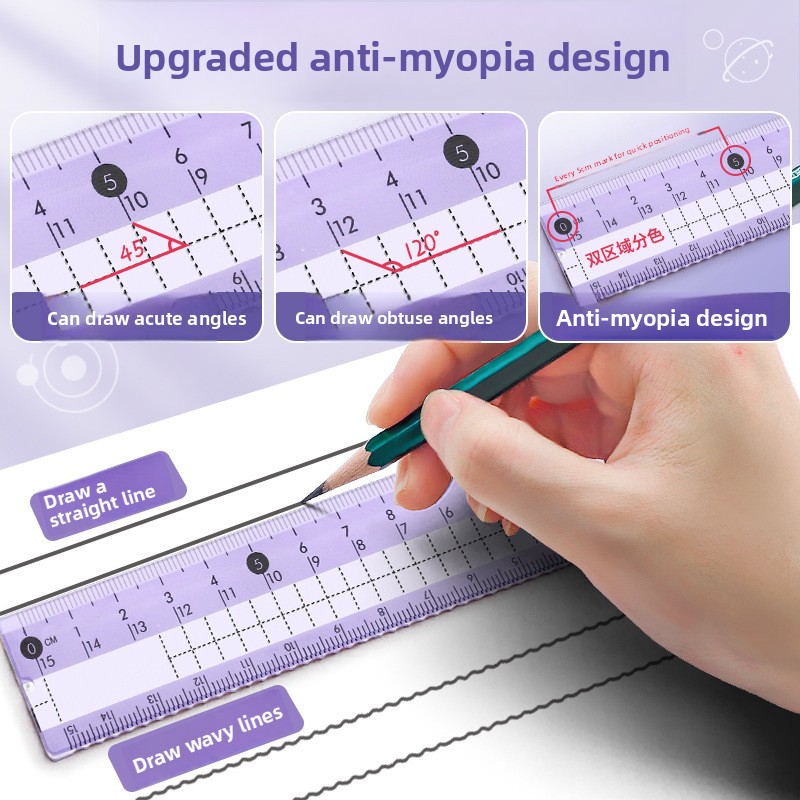 مجموعة أدوات هندسية مكونة من 8 - مراجعة Math Geometry Set With Compass وسعره