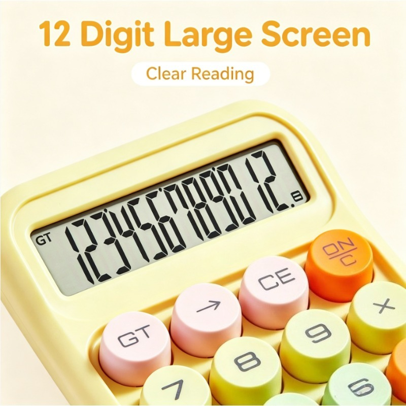 آلة حاسبة لطيفة وملونة بتصميم  - مراجعة Scientific Calculator For Secondary School وسعره