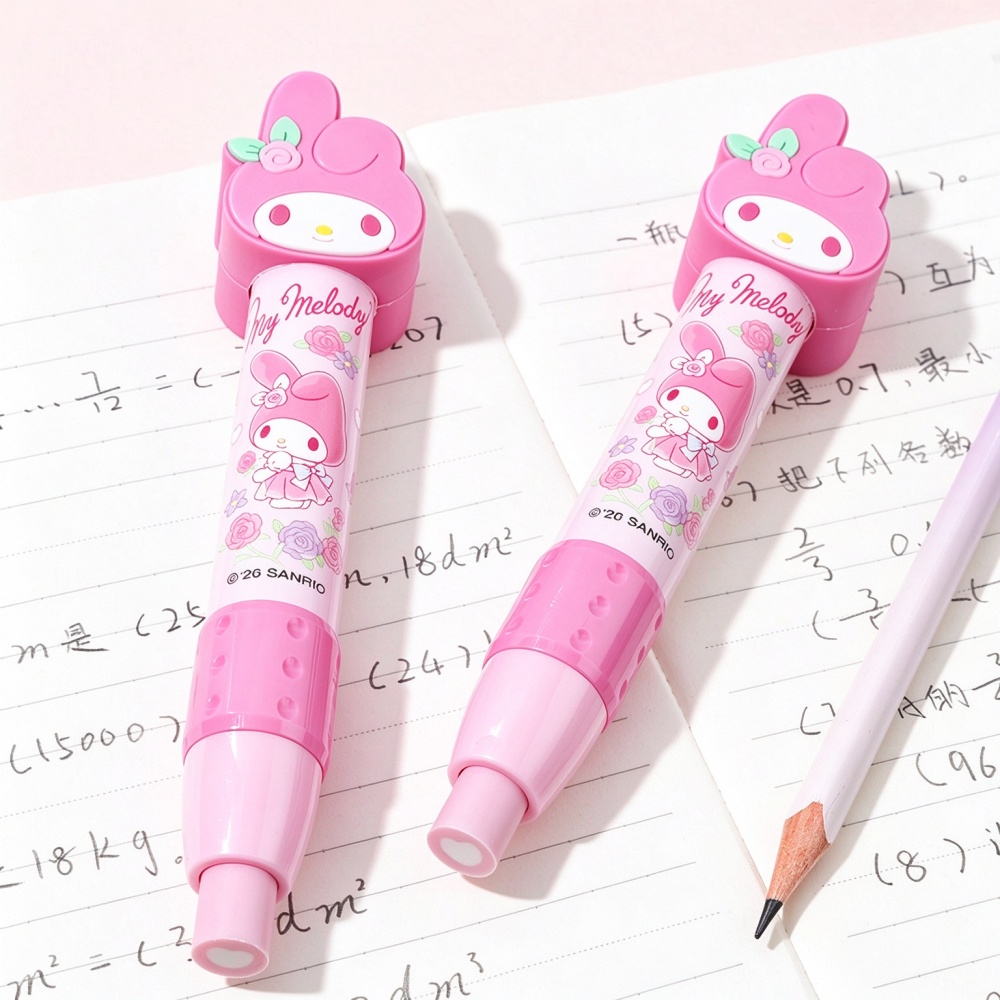 ممحاة قابلة للسحب بتصميم ثلاثي - مراجعة Retractable Eraser Pen Click وسعره