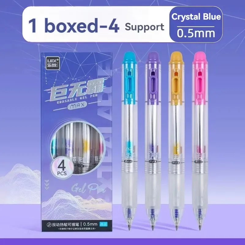 عبوة من 4 أقلام جل قابلة للسحب - مراجعة Retractable Eraser Pen Click وسعره