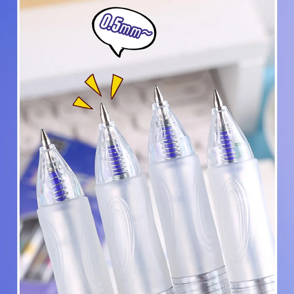 عبوة من 4 أقلام جل قابلة للسحب - مراجعة Retractable Eraser Pen Click وسعره